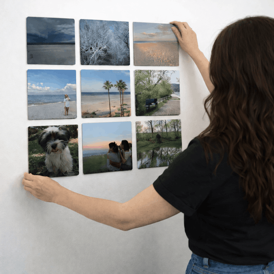 קיר תמונות בעיצוב אישי